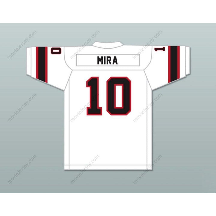 CUSTOM ANY Name Number 1975 WFL GEORGE MIRA 10 JACKSONVILLE EXPRESS ROAD Football Jersey Top Stitched S-6XL