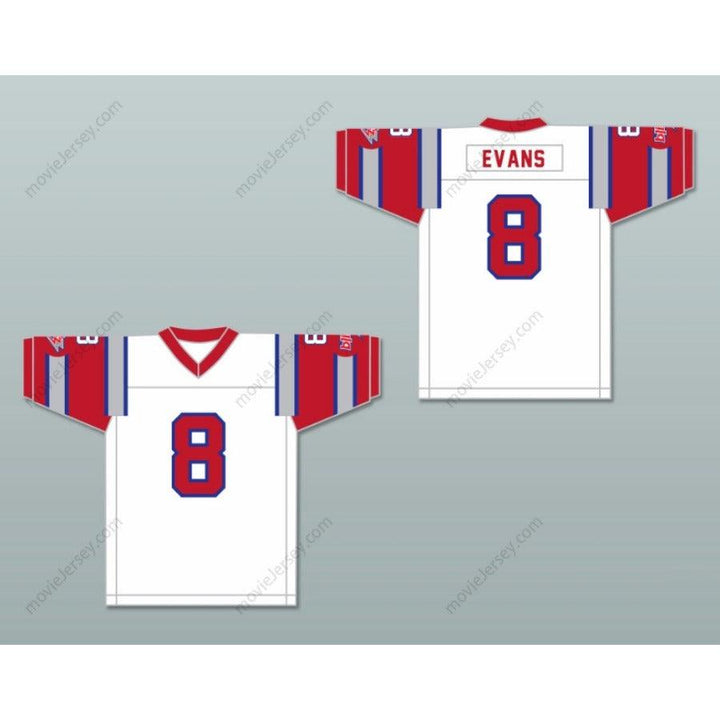 CUSTOM ANY Name Number 1984 USFL VINCE EVANS 8 CHICAGO BLITZ ROAD Football Jersey Top Stitched S-6XL