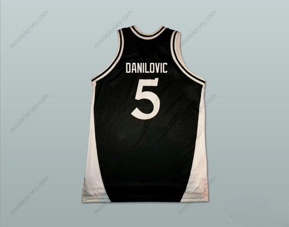 CUSTOM ANY Name Number SASHA DANILOVIC VIRTUS KINDER BOLOGNA BASKETBALL JERSEY STITCH SEWN Top Stitched S-6XL