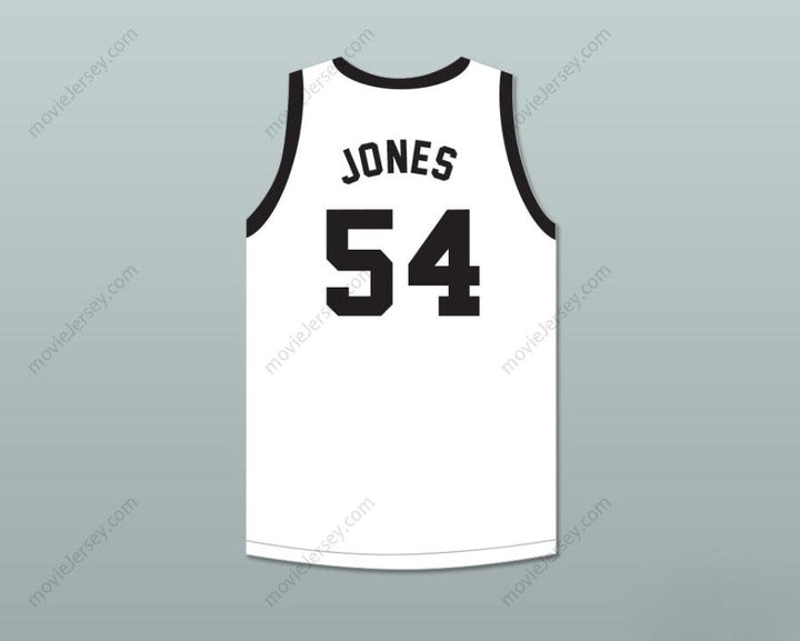 CUSTOM ANY Name Number BOBBY JONES 54 SOUTH  HIGH SCHOOL SABRES WHITE BASKETBALL JERSEY Top Stitched S-6XL