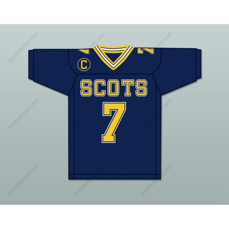 CUSTOM ANY Name Number MATTHEW STAFFORD 7 HIGHLAND PARK HIGH SCHOOL SCOTS Football Jersey Top Stitched S-6XL