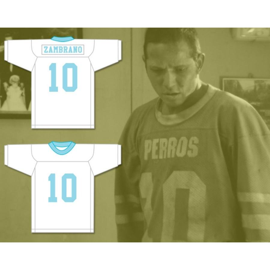 CUSTOM ANY Name Number ZAMBRANO 10 SANTA MARTHA PERROS Football Jersey Top Stitched S-6XL