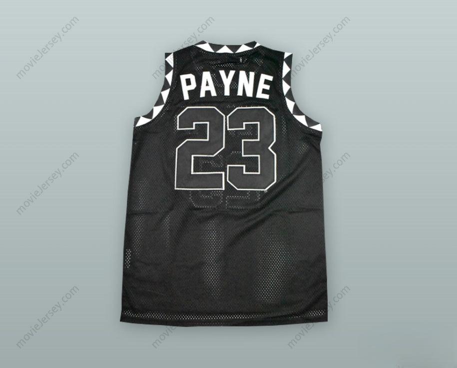 CUSTOM ANY Name Number MARTIN PAYNE 23 BLACK BASKETBALL JERSEY Top Stitched S-6XL