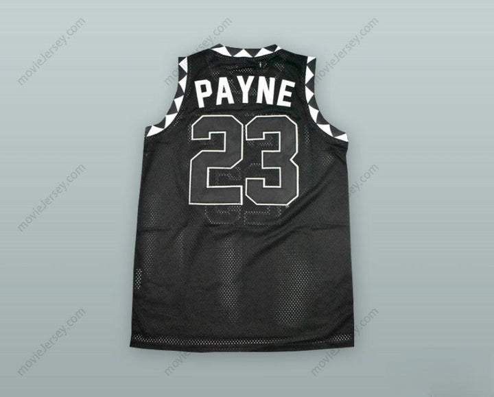 CUSTOM ANY Name Number MARTIN PAYNE 23 BLACK BASKETBALL JERSEY Top Stitched S-6XL