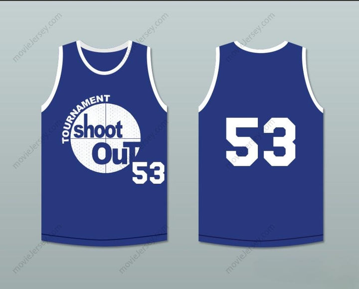 CUSTOM ANY Name Number 53 TOURNAMENT SHOOT OUT BOMBERS BASKETBALL JERSEY ABOVE THE RIM Top Stitched S-6XL