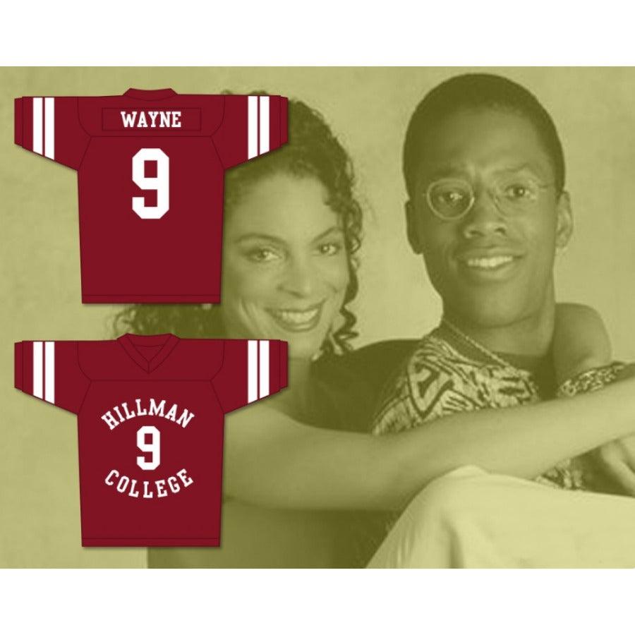 CUSTOM ANY Name Number DWAYNE WAYNE 9 HILLMAN COLLEGE FOOTBALL JERSEY Top Stitched S-6XL