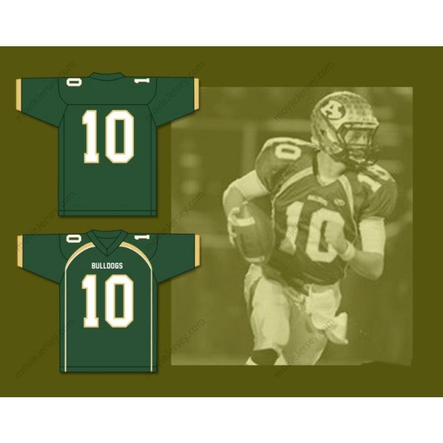 CUSTOM ANY Name Number JOE BURROW 10 ATHENS HIGH SCHOOL BULLDOGS Football Jersey Top Stitched S-6XL