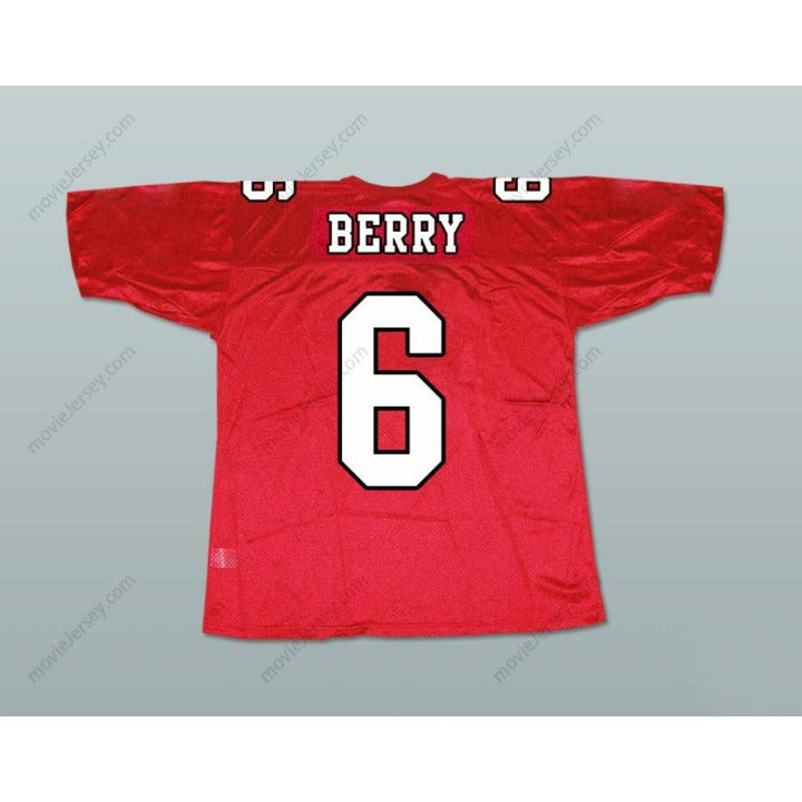 CUSTOM ANY Name Number RACHEL BERRY 6 WILLIAM MCKINLEY HIGH SCHOOL Football Jersey Top Stitched S-6XL