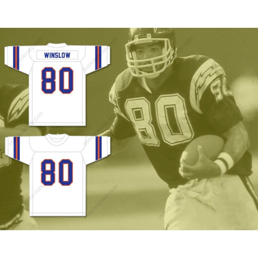 CUSTOM ANY Name Number KELLEN WINSLOW SR 80 EAST SENIOR HIGH SCHOOL FLYERS Football Jersey Top Stitched S-6XL