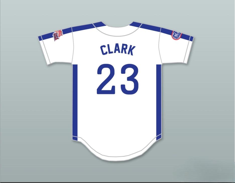 Custom Any Name Number WILL CLARK 23 1984 USA TEAM WHITE BUTTON DOWN BASEBALL JERSEY Top Stitched S-6XL
