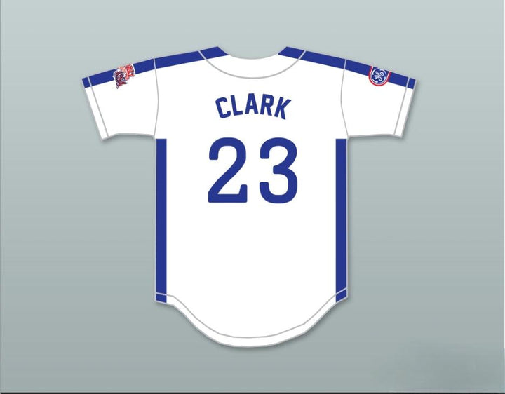 Custom Any Name Number WILL CLARK 23 1984 USA TEAM WHITE BUTTON DOWN BASEBALL JERSEY Top Stitched S-6XL