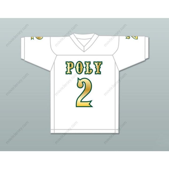 CUSTOM ANY Name Number MATT CORRAL 2 LONG BEACH POLYTECHNIC HIGH SCHOOL JACKRABBITS Football Jersey Top Stitched S-6XL