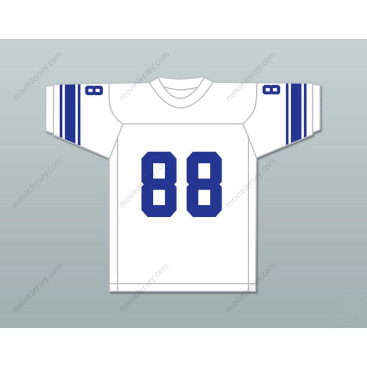 CUSTOM ANY Name Number JOHN MACKEY 88 HEMPSTEAD HIGH SCHOOL TIGERS Football Jersey Top Stitched S-6XL