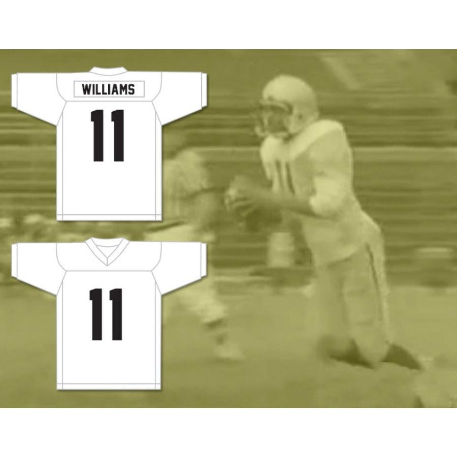 CUSTOM ANY Name Number MYKELTI WILLIAMSON LEVANDER BIRD WILLIAMS 11 CENTRAL HIGH SCHOOL WILDCATS AWAY Football Jersey Top Stitched S-6XL