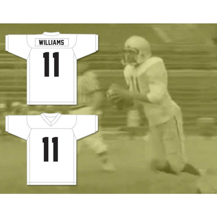 CUSTOM ANY Name Number MYKELTI WILLIAMSON LEVANDER BIRD WILLIAMS 11 CENTRAL HIGH SCHOOL WILDCATS AWAY Football Jersey Top Stitched S-6XL