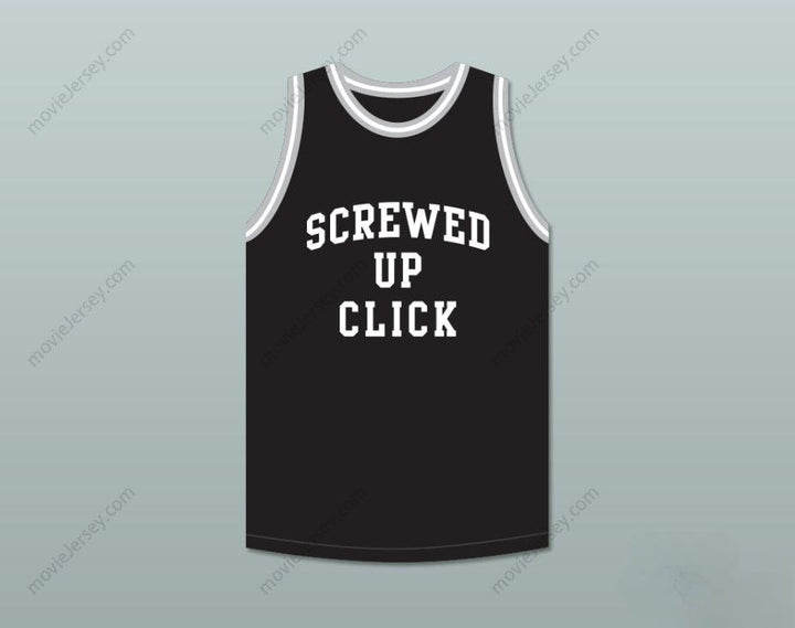 CUSTOM ANY Name Number GEORGE FLOYD BIG FLOYD 46 SCREWED UP CLICK BASKETBALL JERSEY Top Stitched S-6XL