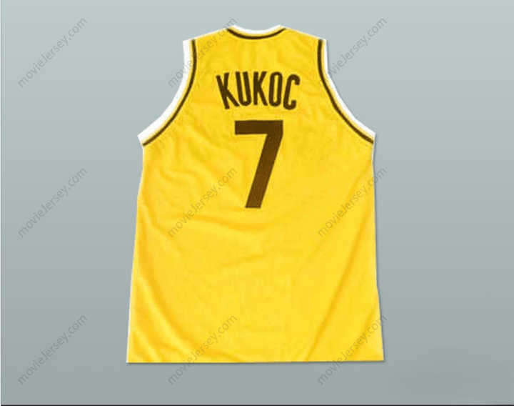 CUSTOM ANY Name Number TONI KUKOC JUGOPLASTIKA BASKETBALL JERSEY STITCH SEWN NEW Top Stitched S-6XL