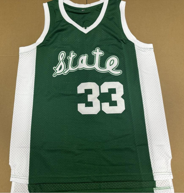 Michigan State Spartans Magic Johnson #33 Basketball Jersey  All Stitched S-2XL