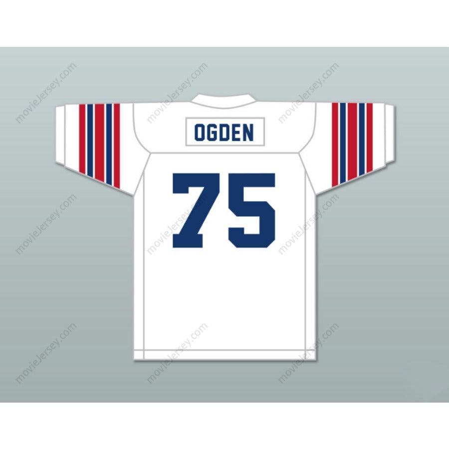 CUSTOM BULLDOGS DARK JONATHAN OGDEN 75 SCHOOL FOOTBALL JERSEY S-6XL