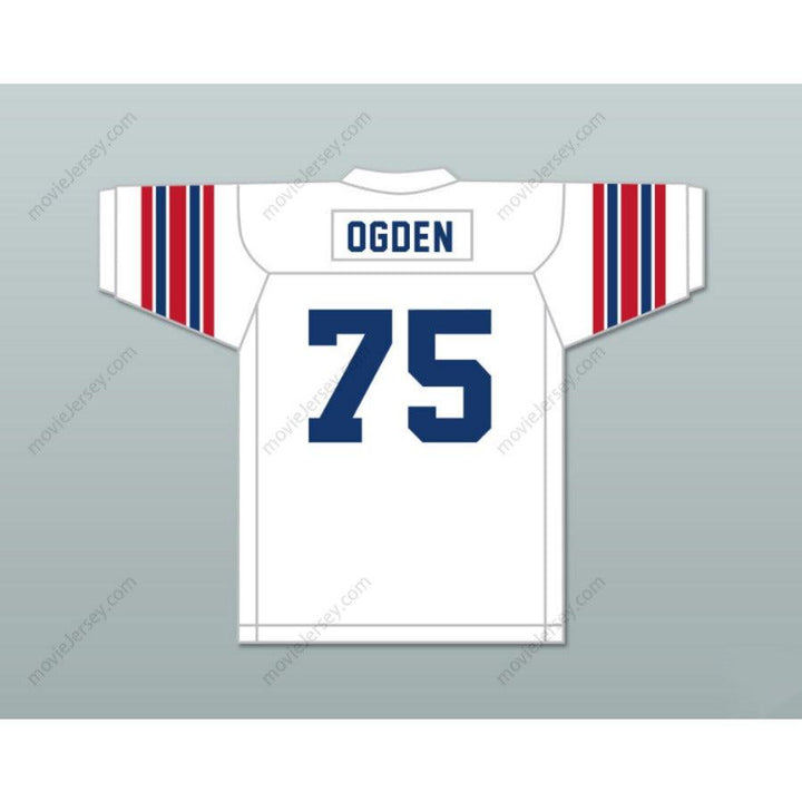 CUSTOM BULLDOGS DARK JONATHAN OGDEN 75 SCHOOL FOOTBALL JERSEY S-6XL