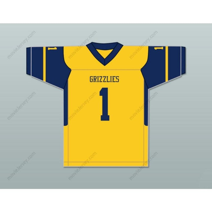 CUSTOM ANY Name Number BREECE HALL 1 WICHITA NORTHWEST HIGH SCHOOL GRIZZLIES Football Jersey Top Stitched S-6XL