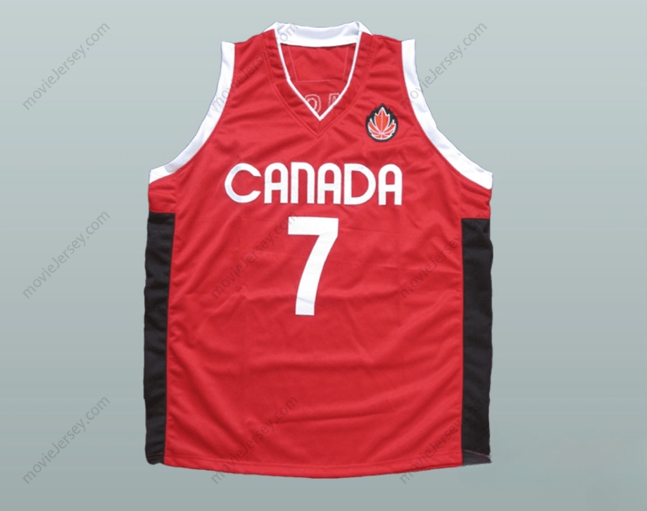 CUSTOM ANY Name Number STEVE NASH CANADA BASKETBALL JERSEY Top Stitched S-6XL