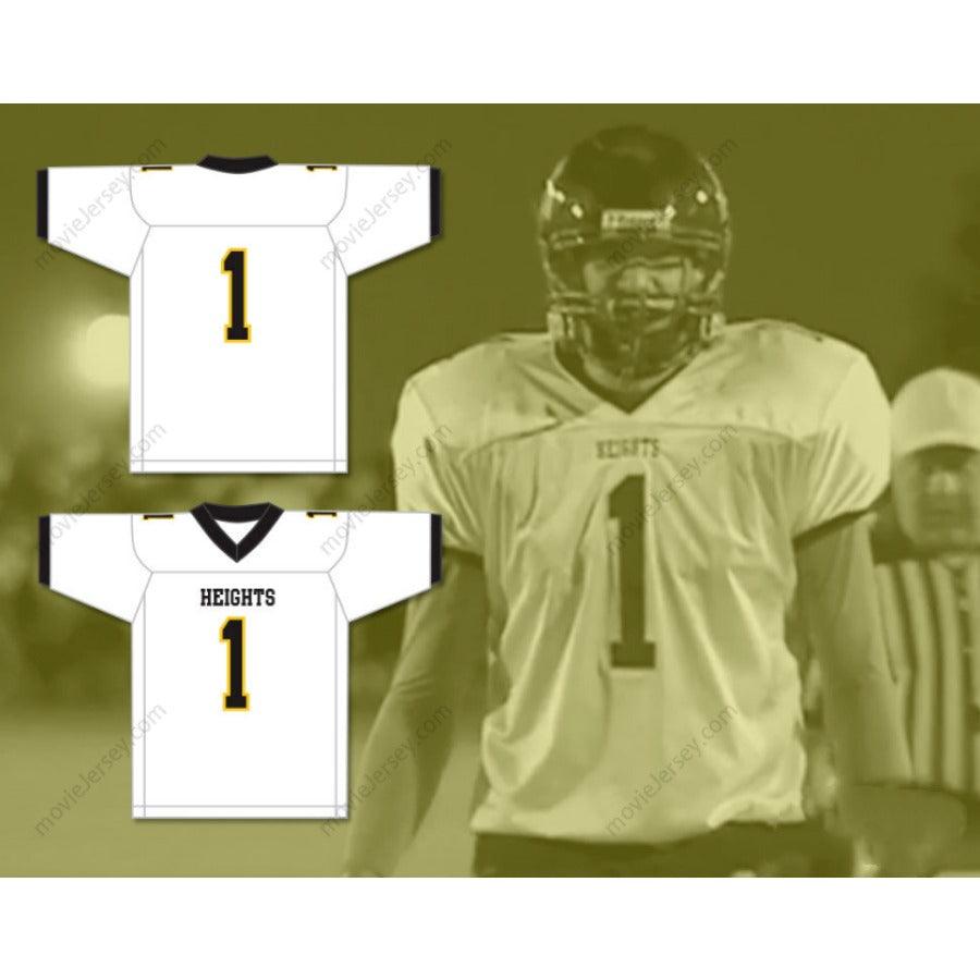 CUSTOM ANY Name Number TRAVIS KELCE 1 CLEVELAND HEIGHTS HIGH SCHOOL TIGERS Football Jersey Top Stitched S-6XL