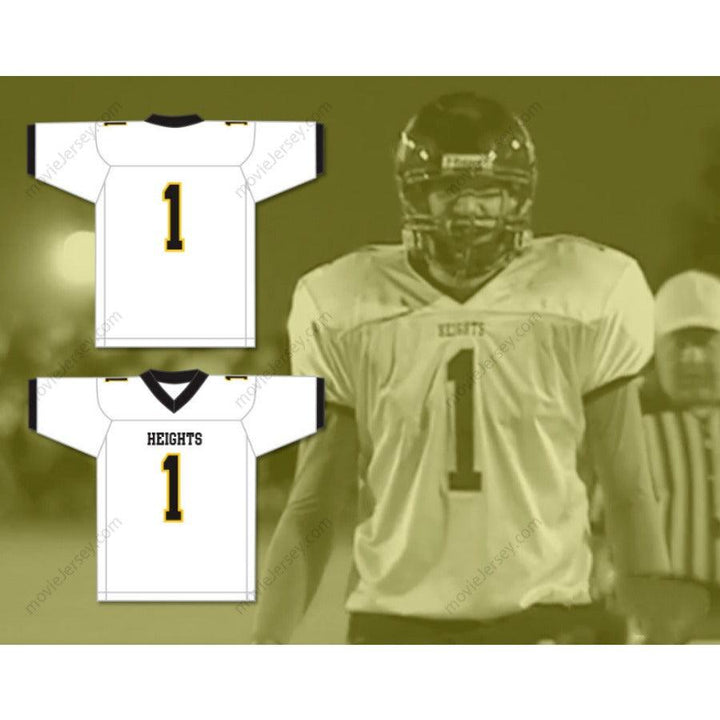 CUSTOM ANY Name Number TRAVIS KELCE 1 CLEVELAND HEIGHTS HIGH SCHOOL TIGERS Football Jersey Top Stitched S-6XL