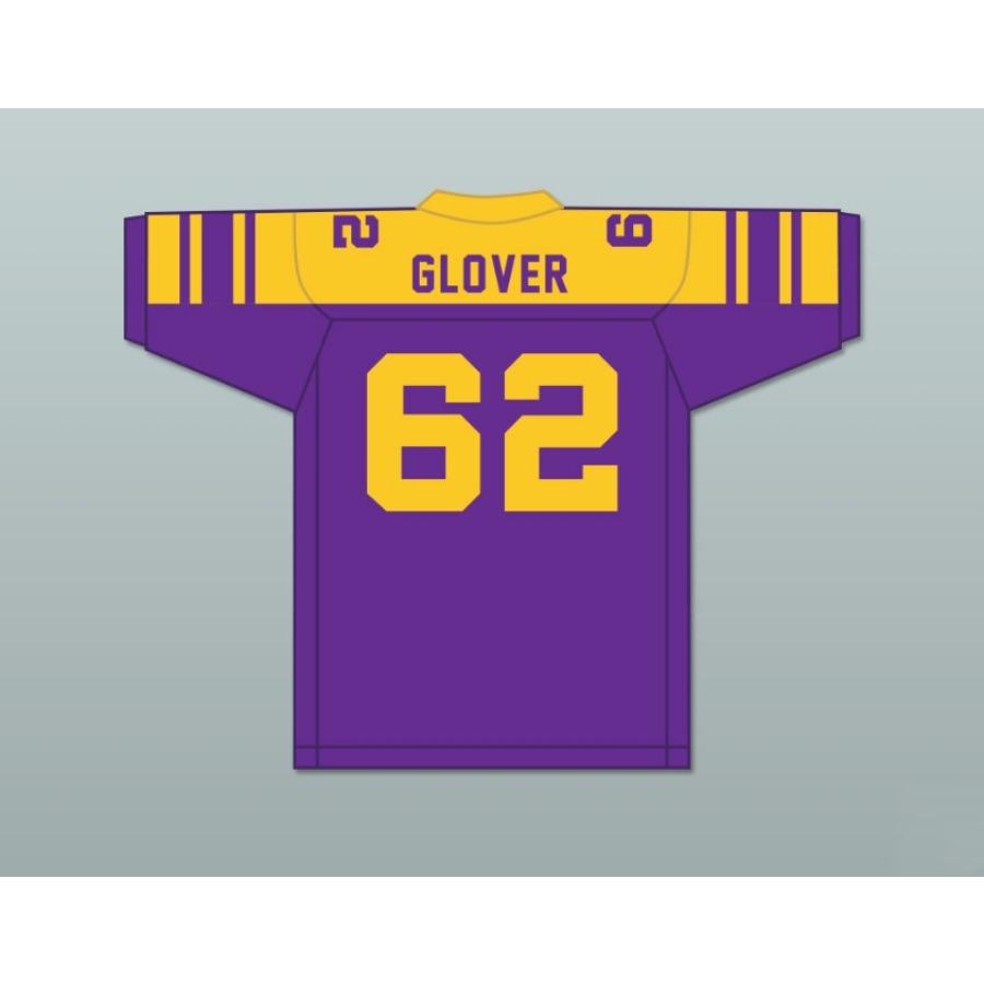 CUSTOM ANY Name Number STEPHEN GLOVER 62 YOUTH LEAGUE PURPLE Football Jersey Top Stitched S-6XL