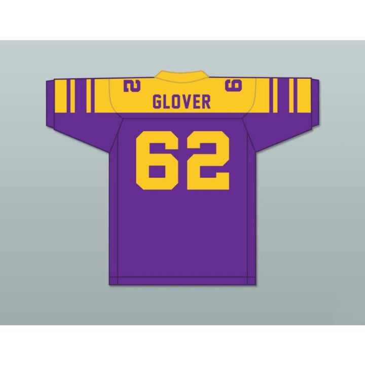 CUSTOM ANY Name Number STEPHEN GLOVER 62 YOUTH LEAGUE PURPLE Football Jersey Top Stitched S-6XL