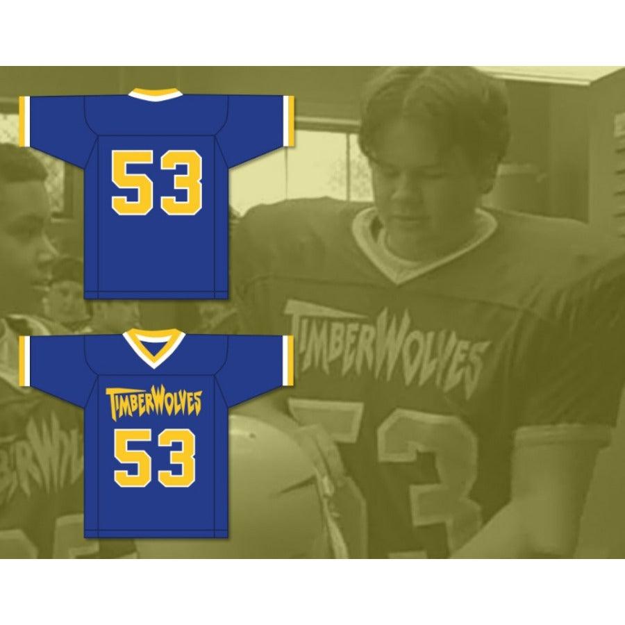 CUSTOM ANY Name Number BROCK 53 FERNFIELD TIMBERWOLVES Football Jersey Top Stitched S-6XL