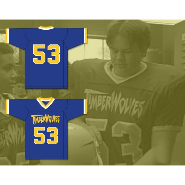 CUSTOM ANY Name Number BROCK 53 FERNFIELD TIMBERWOLVES Football Jersey Top Stitched S-6XL