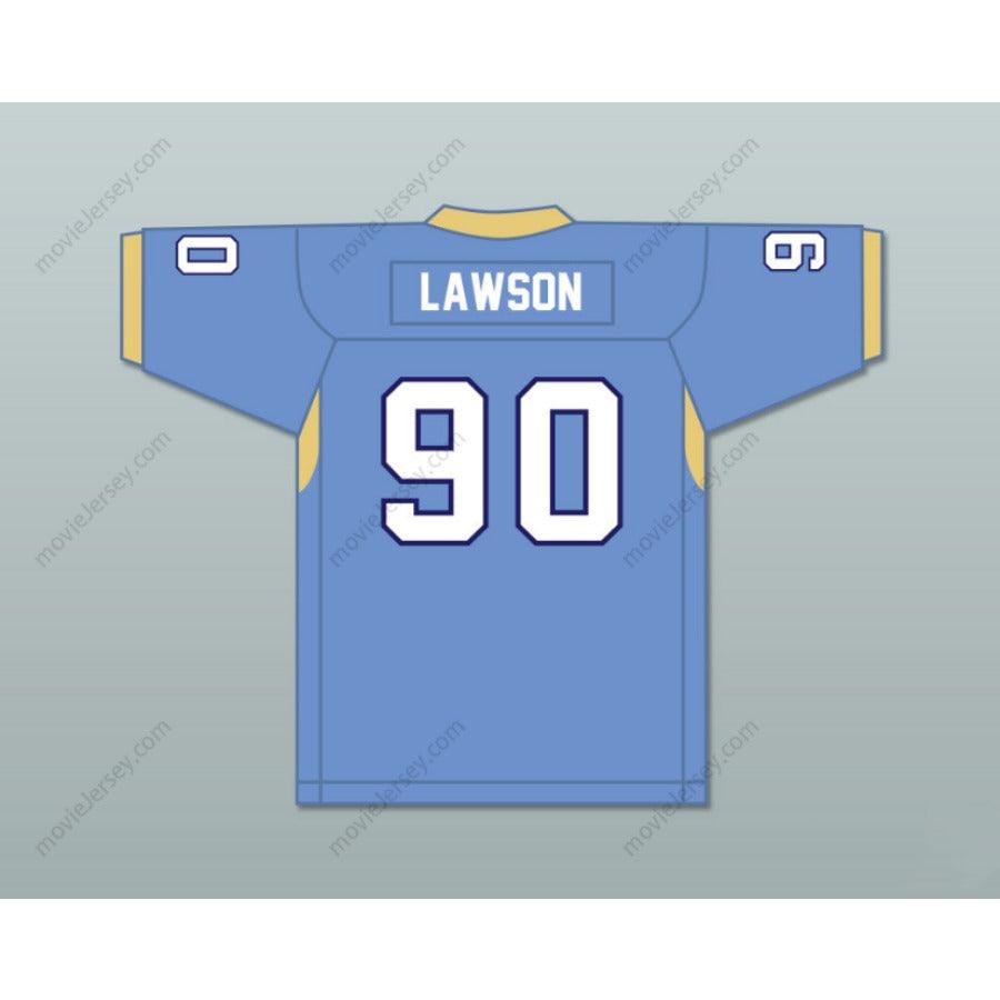 CUSTOM ANY Name Number SHAQ LAWSON 90 D. W. DANIEL HIGH SCHOOL LIONS Football Jersey Top Stitched S-6XL