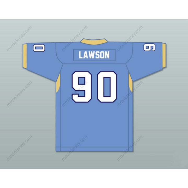 CUSTOM ANY Name Number SHAQ LAWSON 90 D. W. DANIEL HIGH SCHOOL LIONS Football Jersey Top Stitched S-6XL