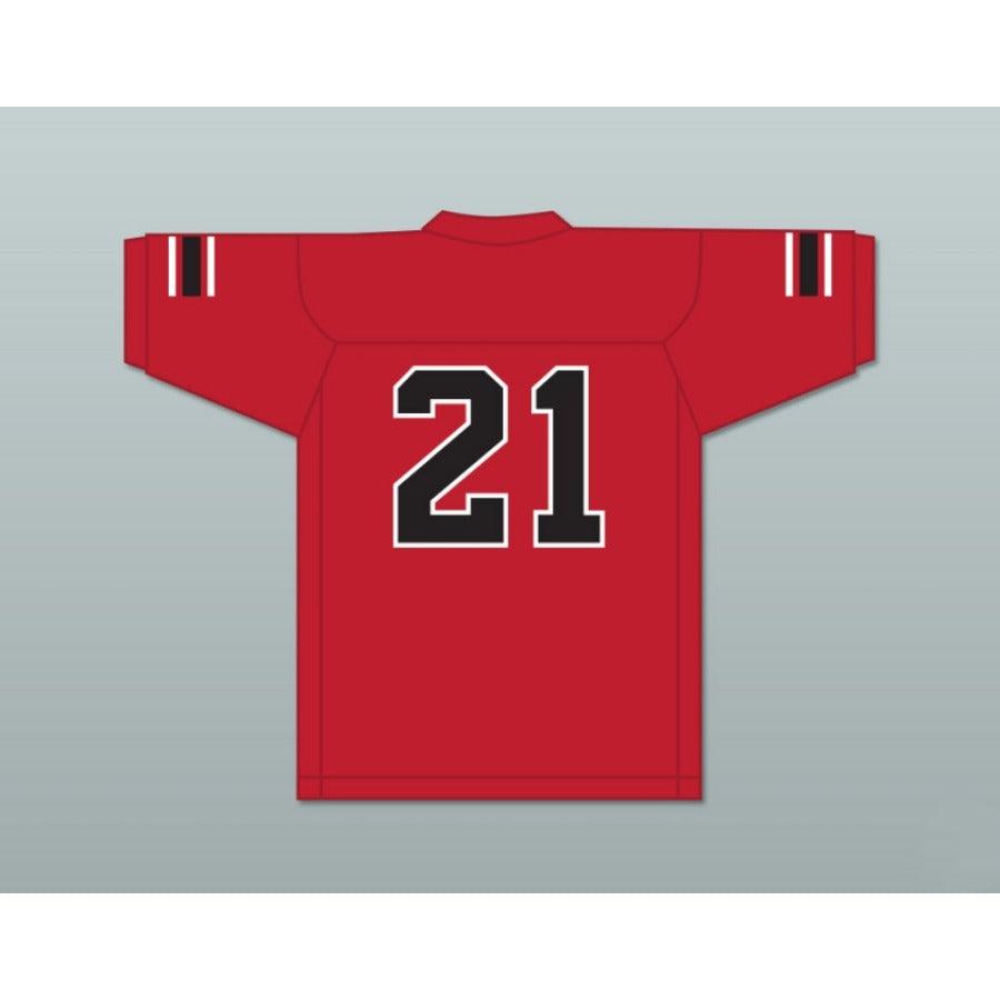CUSTOM ANY Name Number RYAN LEE 21 EMCC LIONS FOOTBALL JERSEY INCLUDES PATCHES Top Stitched S-6XL