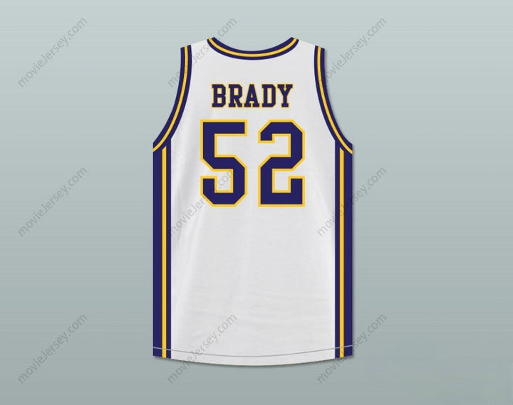 CUSTOM ANY Name Number TOM BRADY 52 JUNIPERO SERRA HIGH SCHOOL PADRES BASKETBALL JERSEY Top Stitched S-6XL