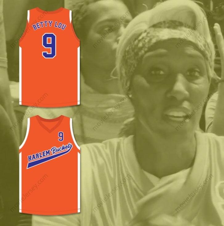 CUSTOM ANY Name Number BETTY LOU 9 HARLEM BUCKETS BASKETBALL JERSEY UNCLE DREW Top Stitched S-6XL