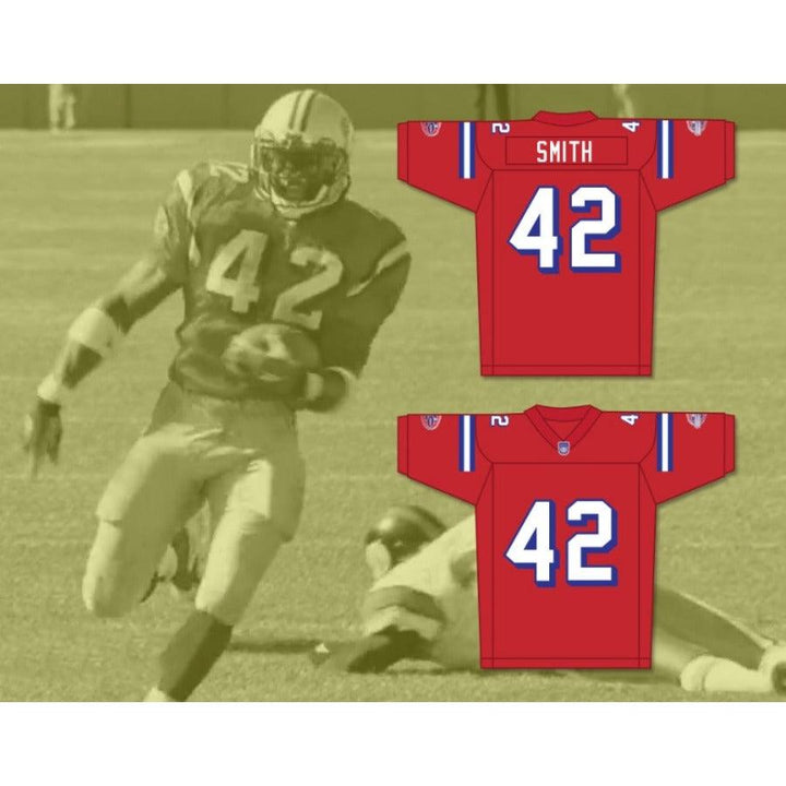 CUSTOM ANY Name Number RAY SMITH 42 WASHINGTON SENTINELS HOME Football Jersey Top Stitched S-6XL