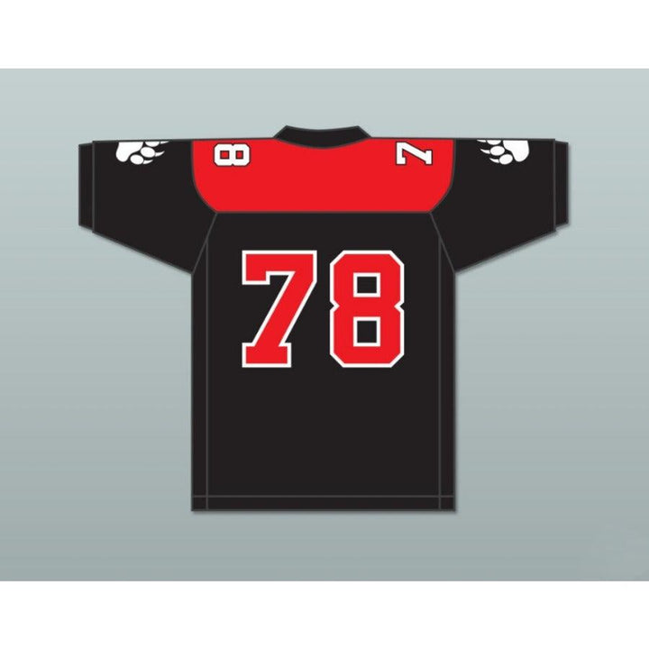 CUSTOM ANY Name Number BRIAN GRIZBY 78 MINNVILLE HIGH SCHOOL GRIZZLIES Football Jersey Top Stitched S-6XL