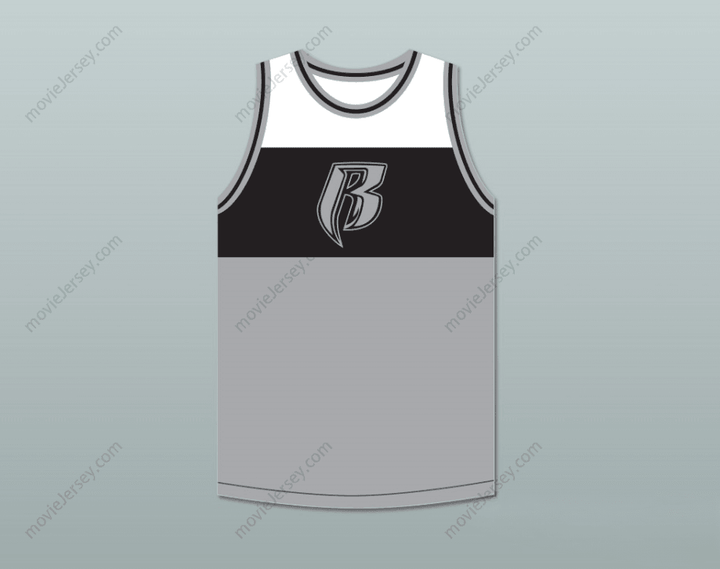 CUSTOM ANY Name Number DMX 84 ROUGH RYDERS TRICOLOR BASKETBALL JERSEY 3 Top Stitched S-6XL