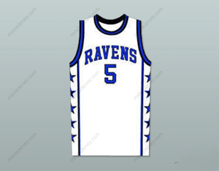 CUSTOM ANY Name Number LUCAS SCOTT ONE TREE HILL RAVENS WHITE BASKETBALL JERSEY ANY NUMBER OR PLAYER Top Stitched S-6XL