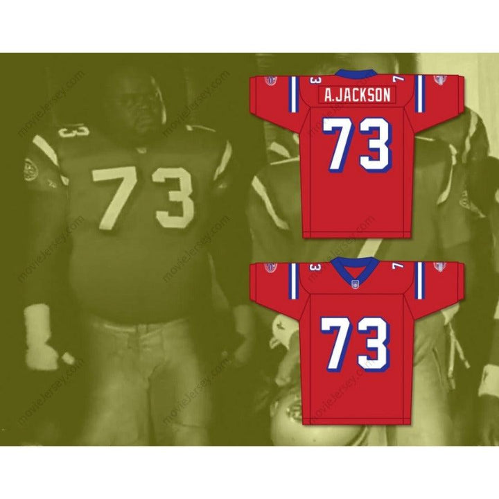 CUSTOM ANY Name Number MICHAEL TALIFERRO ANDRE JACKSON 73 WASHINGTON SENTINELS HOME Football Jersey Top Stitched S-6XL