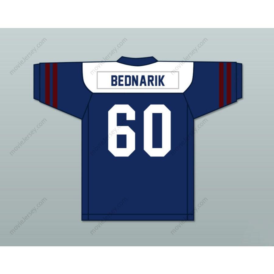 CUSTOM ANY Name Number CUSTOM HURRICANES NAVY CHUCK BEDNARIK 60 LIBERTY HIGH SCHOOL FOOTBALL JERSEY Top Stitched S-6XL
