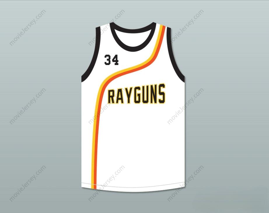 CUSTOM ANY Name Number PAUL PIERCE 34 ROSWELL RAYGUNS WHITE BASKETBALL JERSEY Top Stitched S-6XL