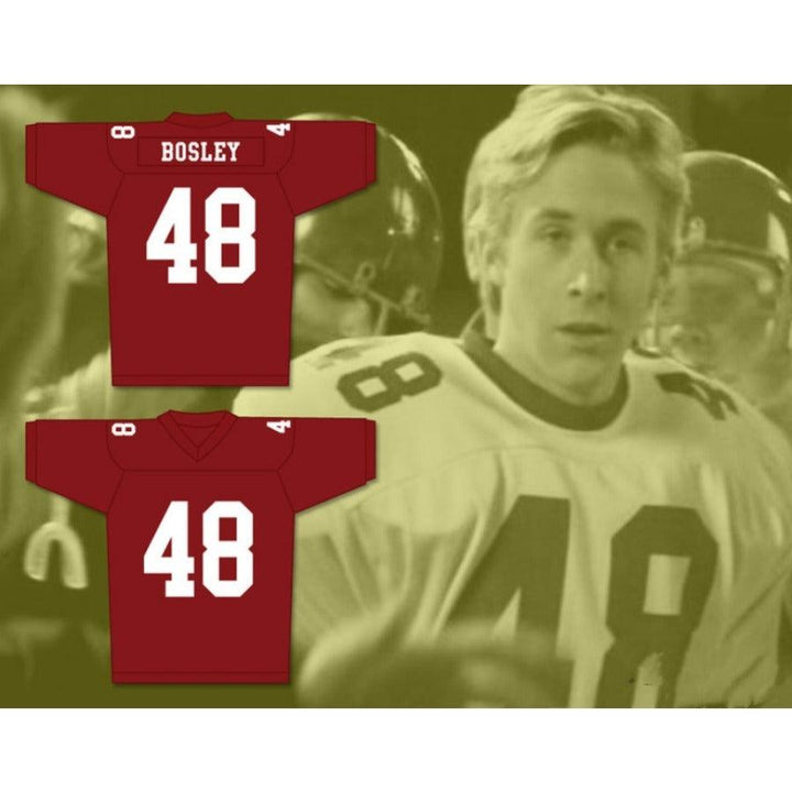 CUSTOM ANY Name Number RYAN GOSLING ALAN BOSLEY 48 HIGH SCHOOL TITANS Top Stitched S-6XL