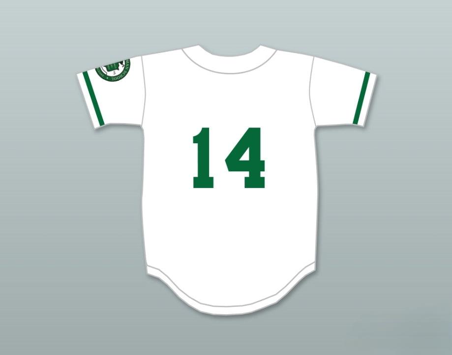 Custom Any Name Number PLAYER 14 ISIDORE NEWMAN HIGH SCHOOL WHITE BASEBALL JERSEY Top Stitched S-6XL