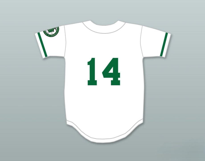 Custom Any Name Number PLAYER 14 ISIDORE NEWMAN HIGH SCHOOL WHITE BASEBALL JERSEY Top Stitched S-6XL