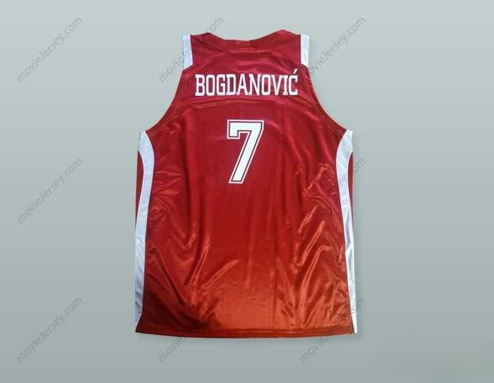 CUSTOM ANY Name Number BOJAN BOGDANOVIC 7 CROATIA BASKETBALL JERSEY Top Stitched S-6XL