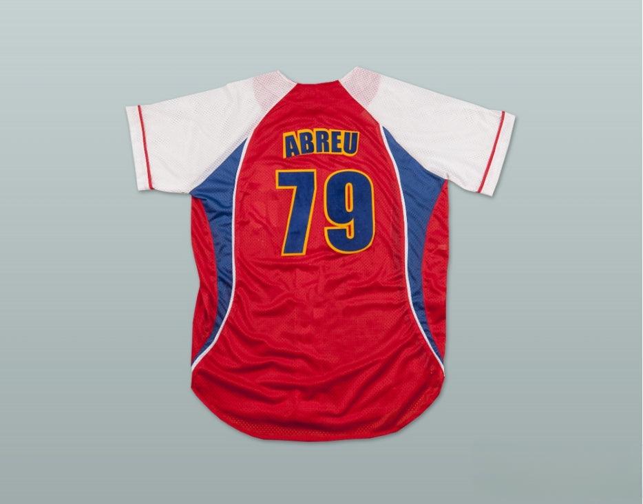 Custom Any Name Number JOSE ABREU 79 CUBA RED BASEBALL JERSEY Top Stitched S-6XL