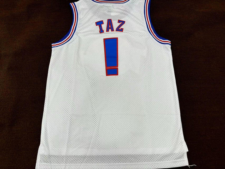 Space Jam Tune Squad Bugs 1 Lola 10 Michael Jordan 23 TAZ ! Tweety Bird 1/3Basketball Jersey Top Stitched S-3XL
